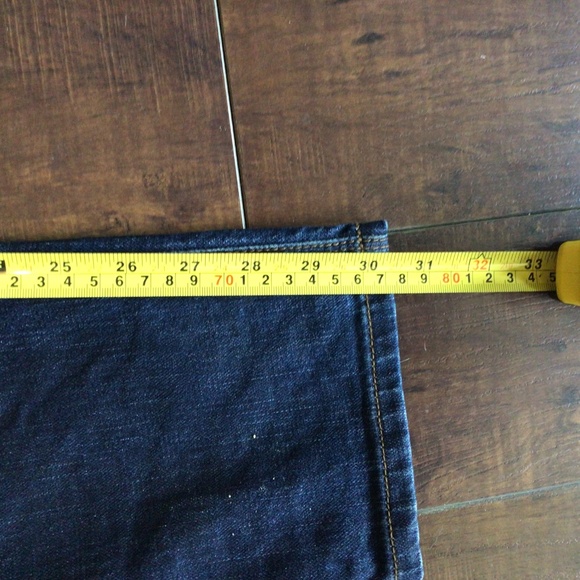 Ladies Free People skinny jeans dark blue Sz 30w&l zip&button fly - Picture 5 of 11